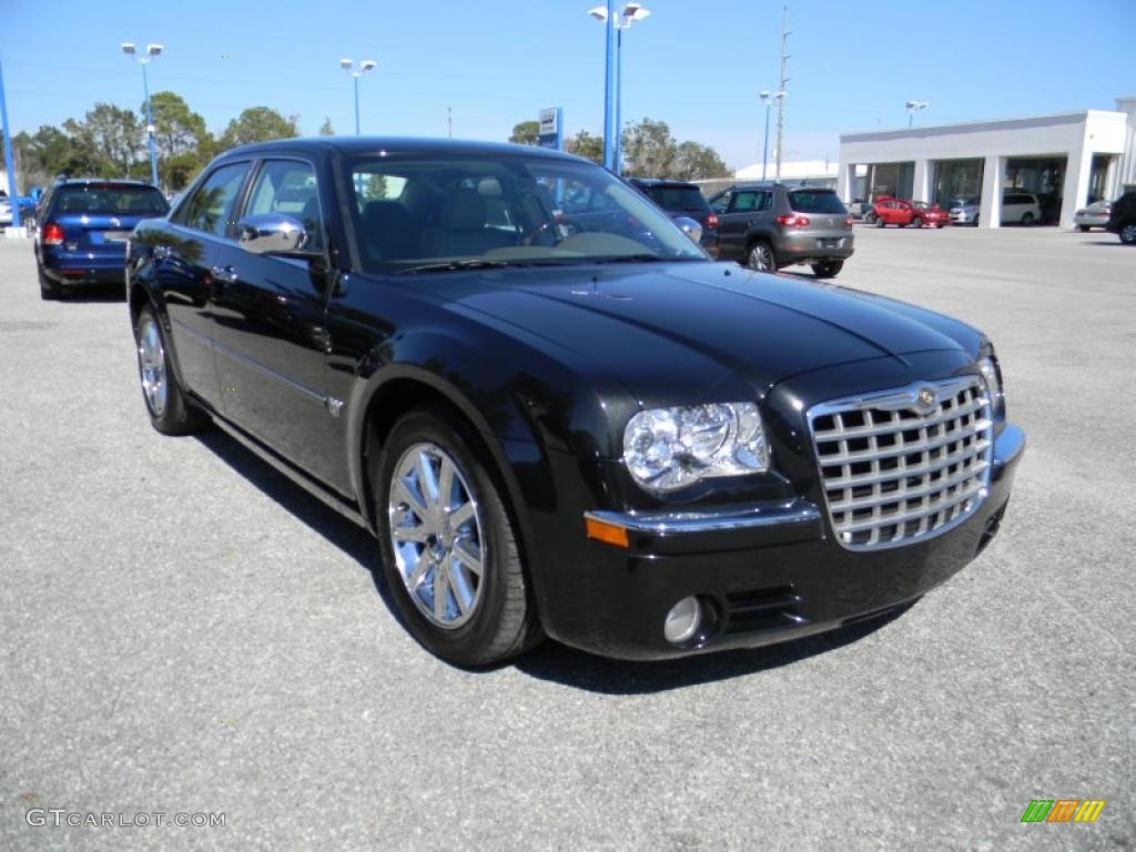 2007 300 C HEMI - Brilliant Black / Dark Khaki/Light Graystone photo #7
