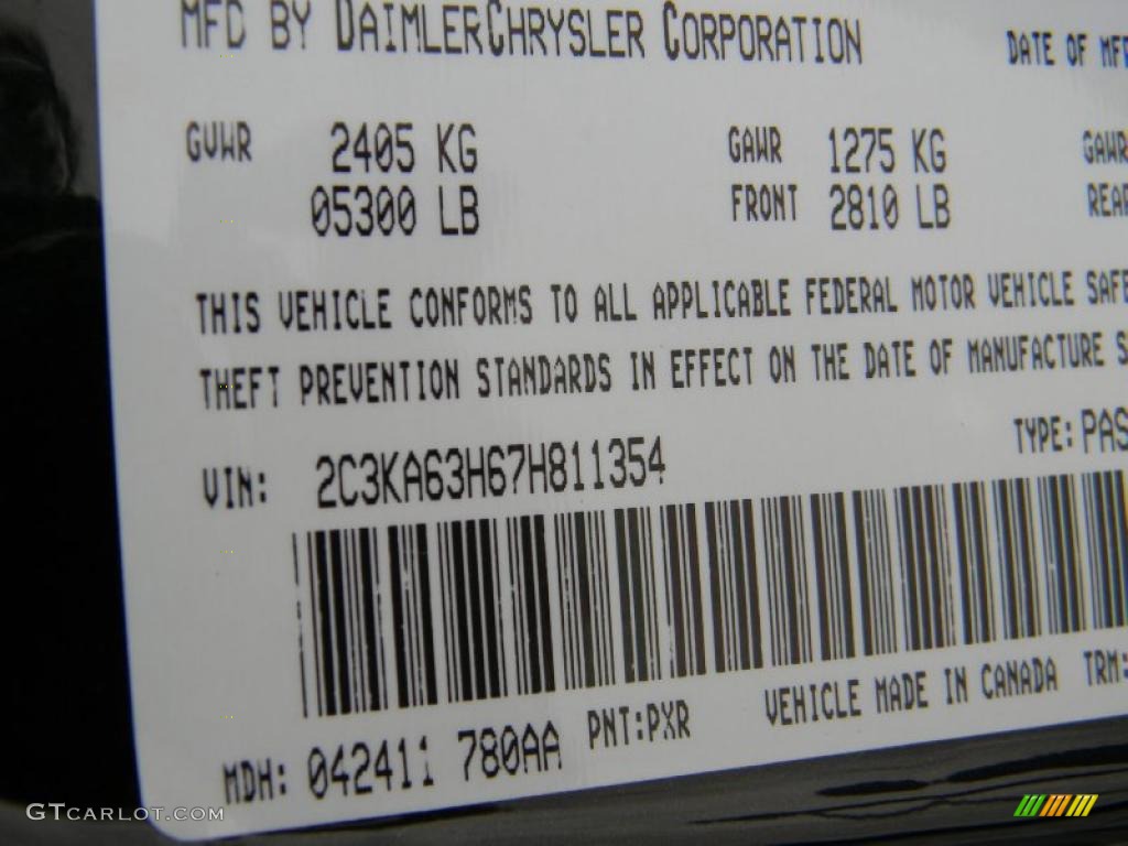 2007 300 C HEMI - Brilliant Black / Dark Khaki/Light Graystone photo #27