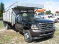 2004 Black Ford F550 Super Duty XL Regular Cab Chassis  photo #1