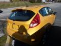 2011 Yellow Blaze Metallic Tri-Coat Ford Fiesta SES Hatchback  photo #2