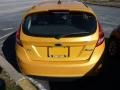2011 Yellow Blaze Metallic Tri-Coat Ford Fiesta SES Hatchback  photo #3