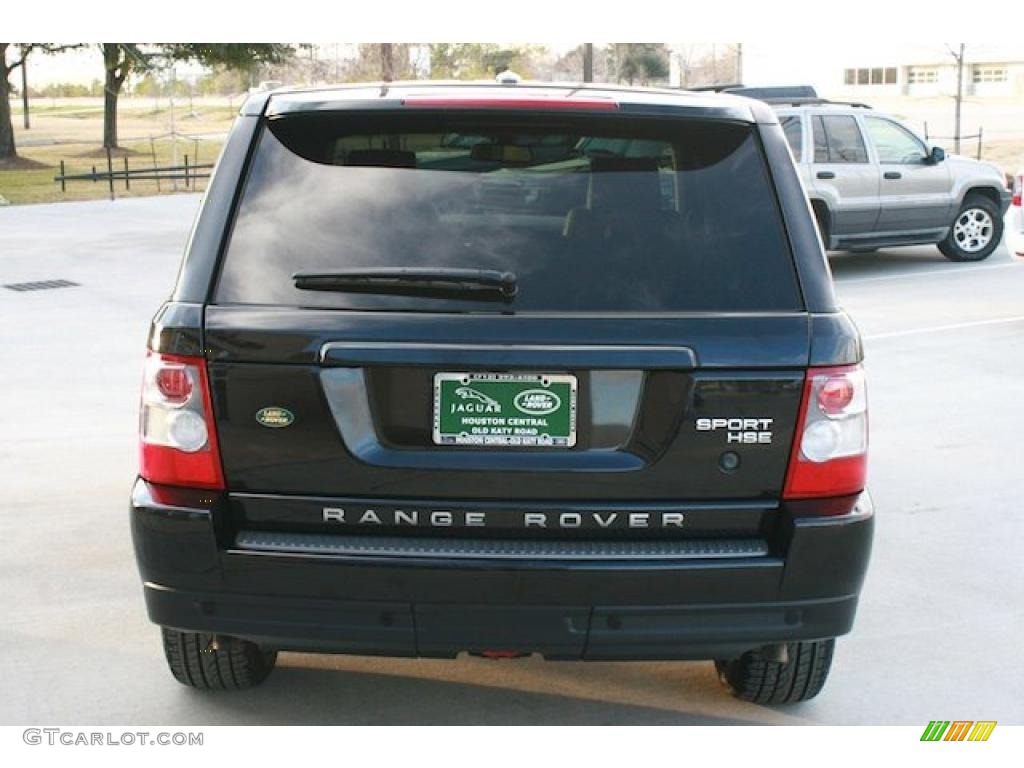 2009 Range Rover Sport HSE - Santorini Black / Almond/Nutmeg photo #10