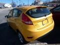 2011 Yellow Blaze Metallic Tri-Coat Ford Fiesta SES Hatchback  photo #4