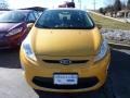 2011 Yellow Blaze Metallic Tri-Coat Ford Fiesta SES Hatchback  photo #6