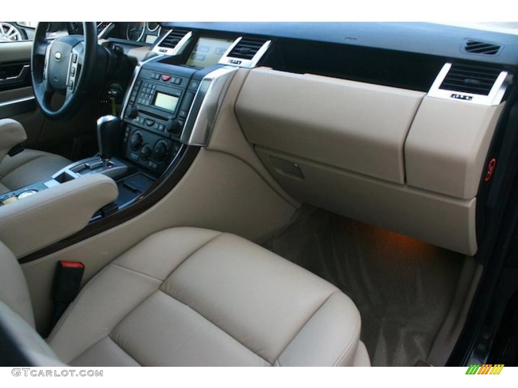 Almond/Nutmeg Interior 2009 Land Rover Range Rover Sport HSE Photo #45386427