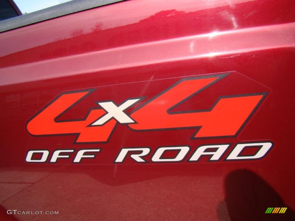 2008 Ford F250 Super Duty Lariat Crew Cab 4x4 Marks and Logos Photo #45386513