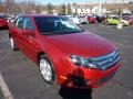 2011 Red Candy Metallic Ford Fusion SE  photo #1
