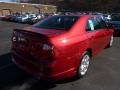 2011 Red Candy Metallic Ford Fusion SE  photo #2