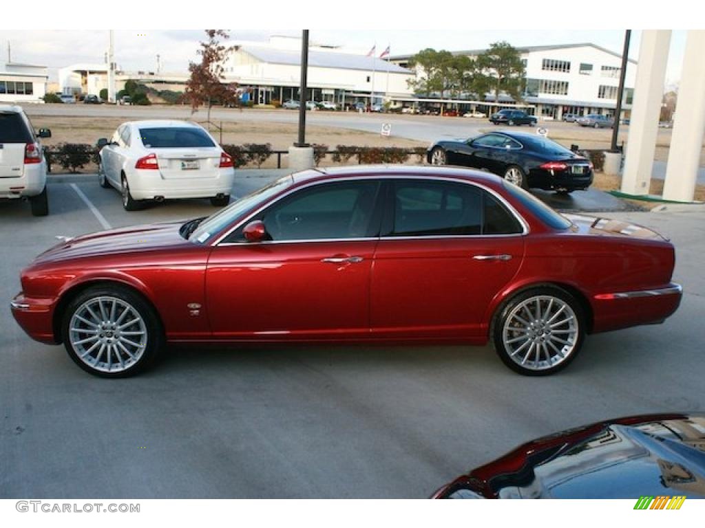 Radiance Red Metallic 2006 Jaguar XJ XJR Exterior Photo #45387554