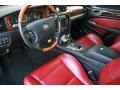 2006 Jaguar XJ Charcoal/Red Interior Prime Interior Photo
