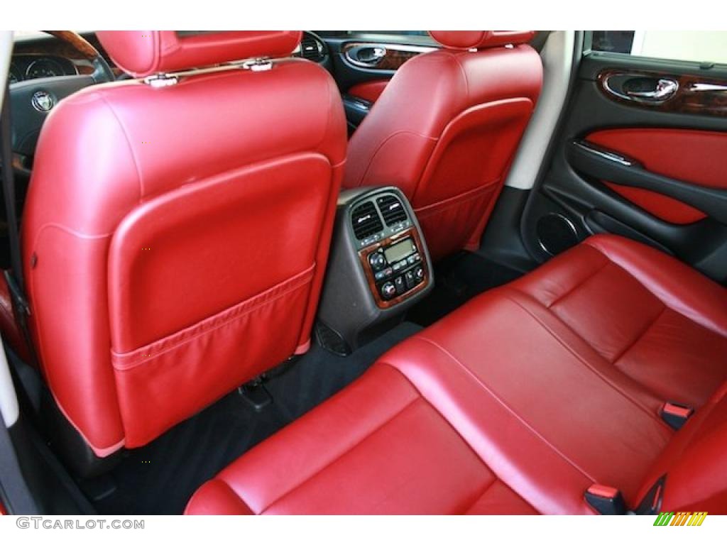 Charcoal/Red Interior 2006 Jaguar XJ XJR Photo #45387678