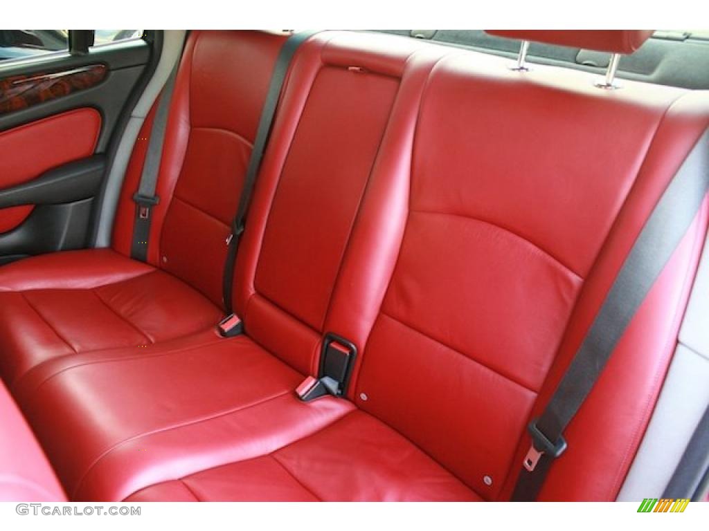 Charcoal/Red Interior 2006 Jaguar XJ XJR Photo #45387734