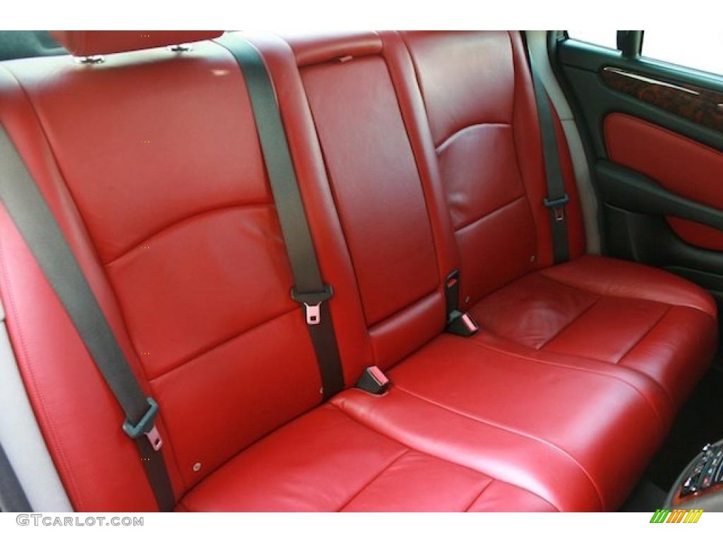 Charcoal/Red Interior 2006 Jaguar XJ XJR Photo #45387762