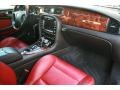2006 Jaguar XJ Charcoal/Red Interior Dashboard Photo