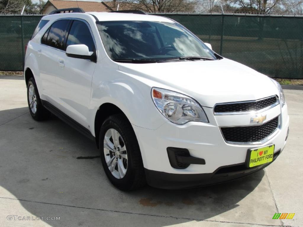 2010 Equinox LT - Summit White / Jet Black/Light Titanium photo #1