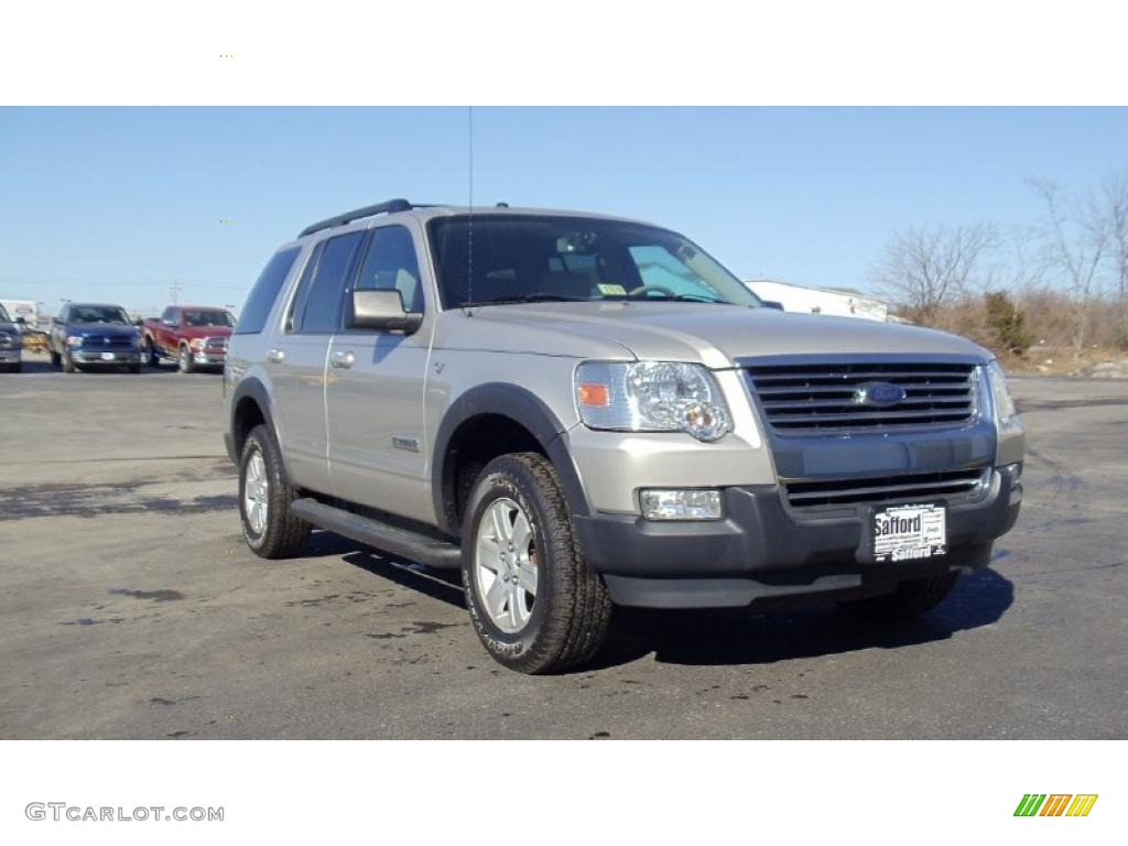 Silver Birch Metallic 2007 Ford Explorer XLT 4x4 Exterior Photo #45388442