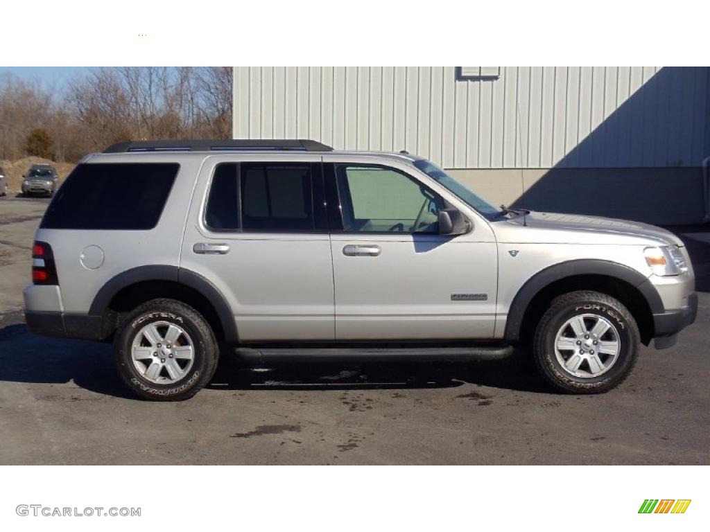Silver Birch Metallic 2007 Ford Explorer XLT 4x4 Exterior Photo #45388458