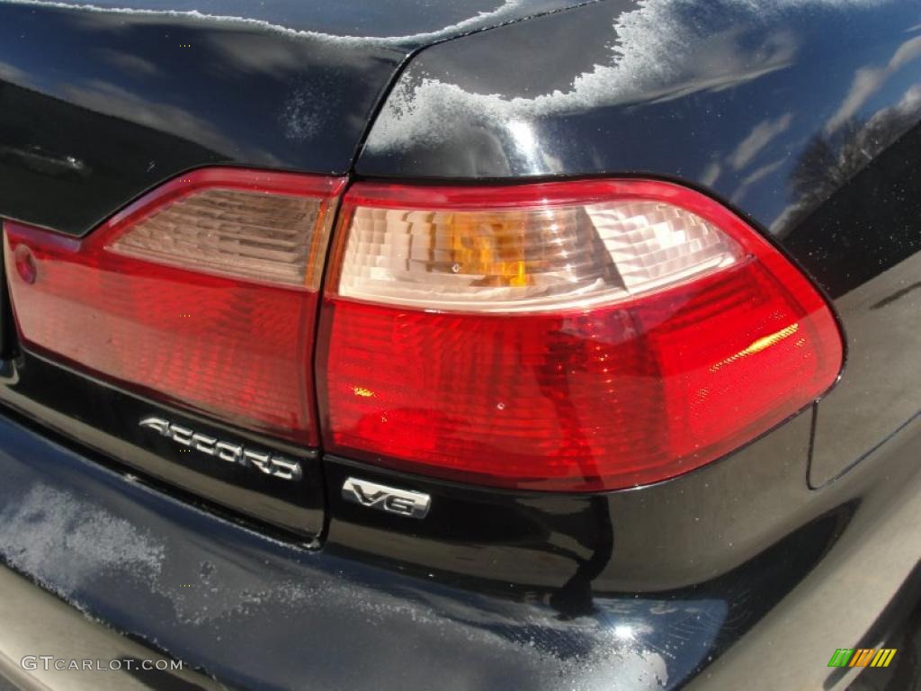 2000 Accord EX V6 Sedan - Nighthawk Black Pearl / Quartz photo #22