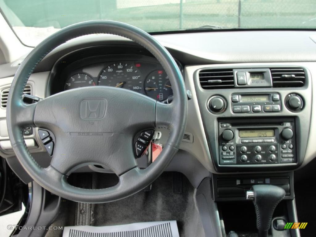 2000 Accord EX V6 Sedan - Nighthawk Black Pearl / Quartz photo #41