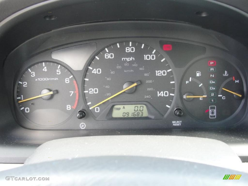 2000 Accord EX V6 Sedan - Nighthawk Black Pearl / Quartz photo #48
