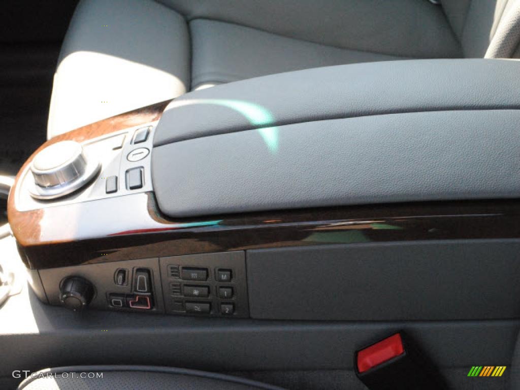 2008 7 Series 750Li Sedan - Michigan Blue Metallic / Flannel Grey photo #16