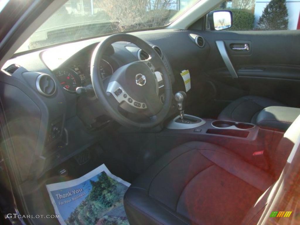 2011 Rogue SL AWD - Black Amethyst / Black photo #12