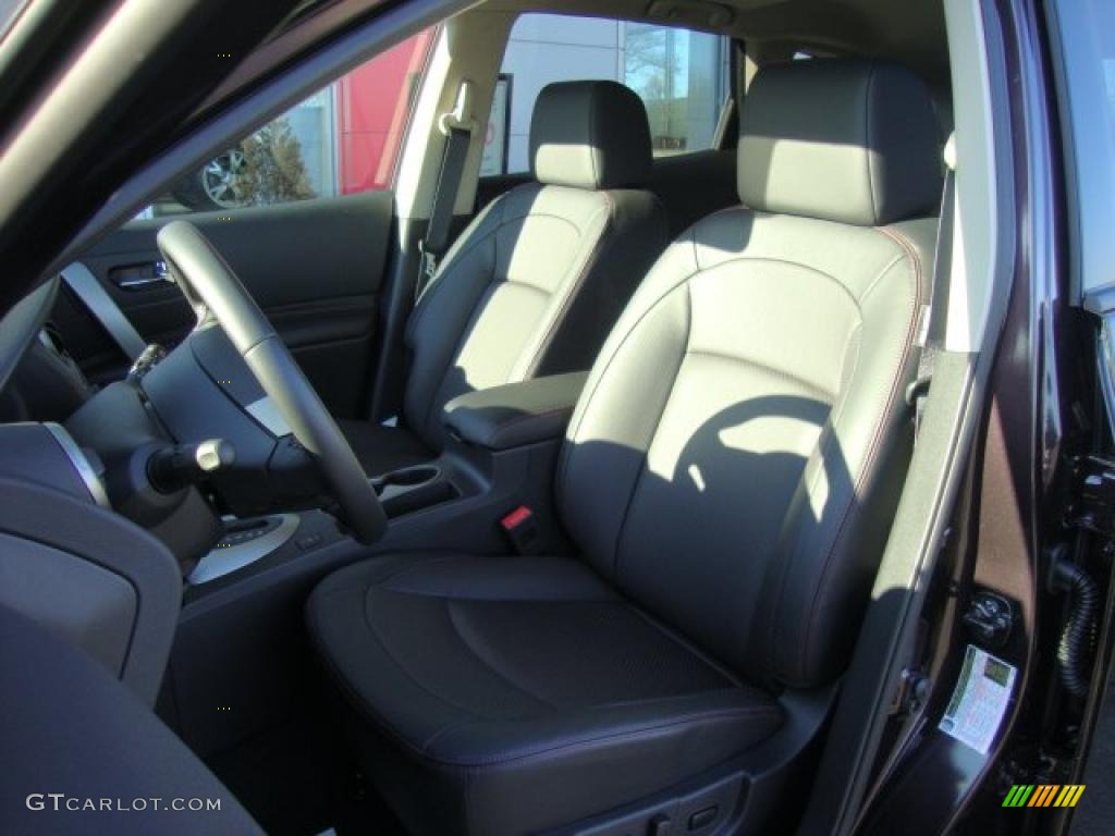 2011 Rogue SL AWD - Black Amethyst / Black photo #13