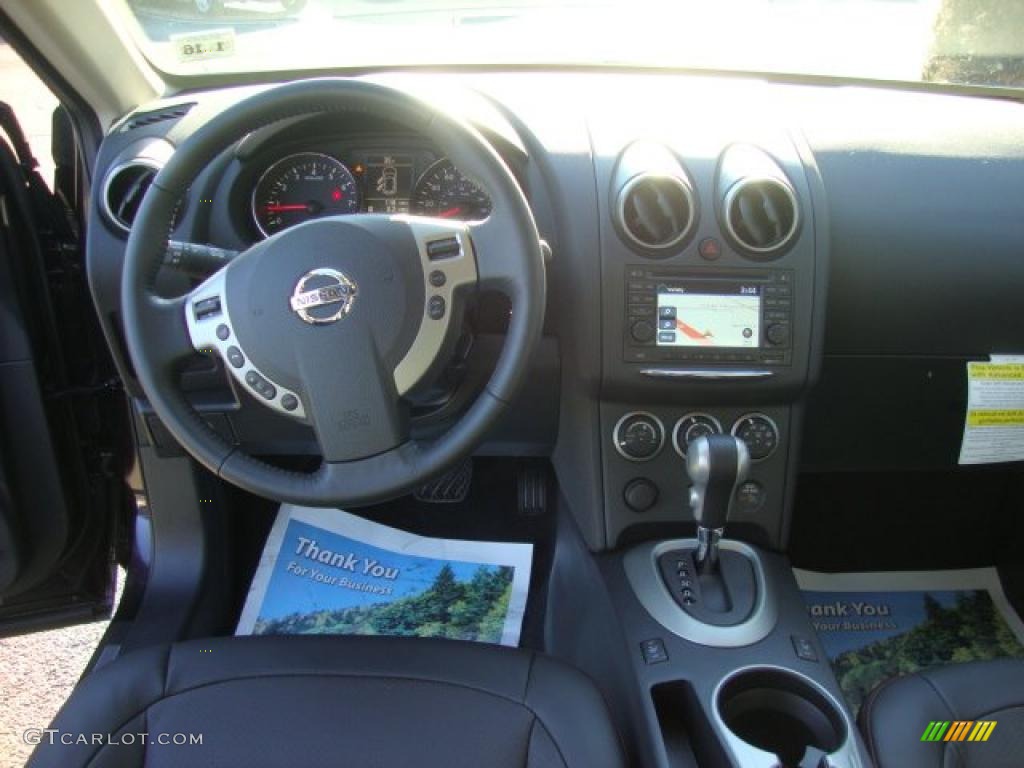 2011 Rogue SL AWD - Black Amethyst / Black photo #14