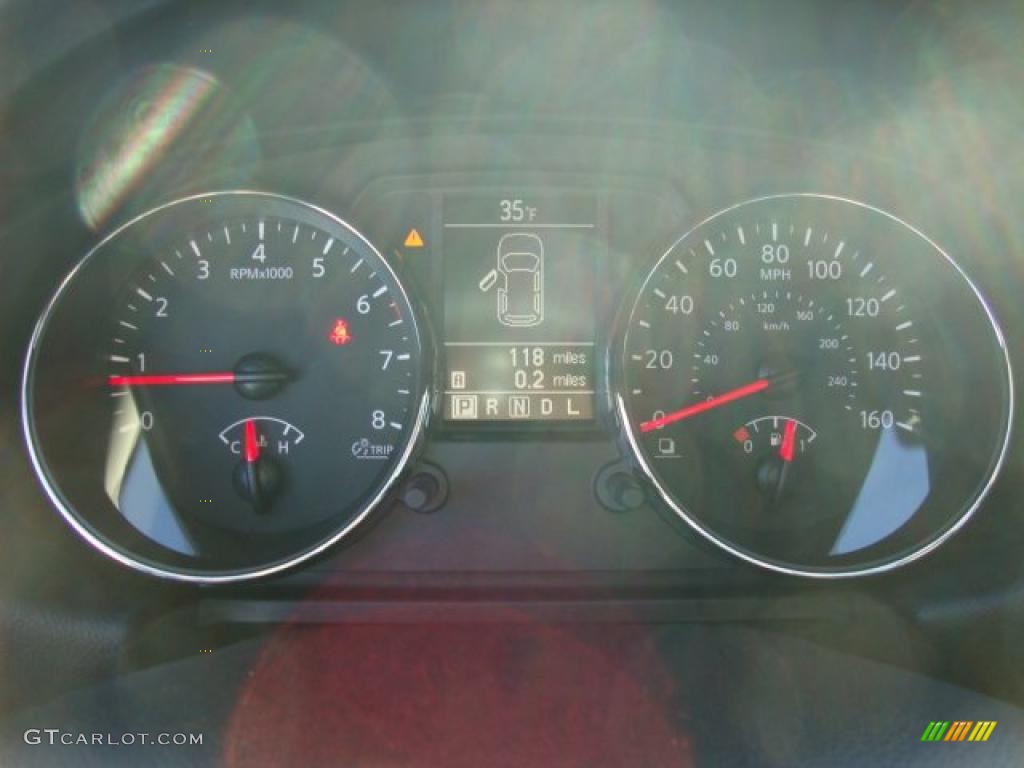 2011 Rogue SL AWD - Black Amethyst / Black photo #16
