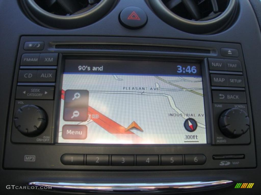 2011 Rogue SL AWD - Black Amethyst / Black photo #18