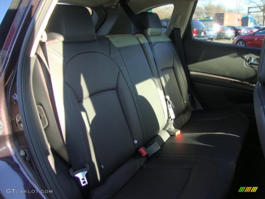 2011 Rogue SL AWD - Black Amethyst / Black photo #25