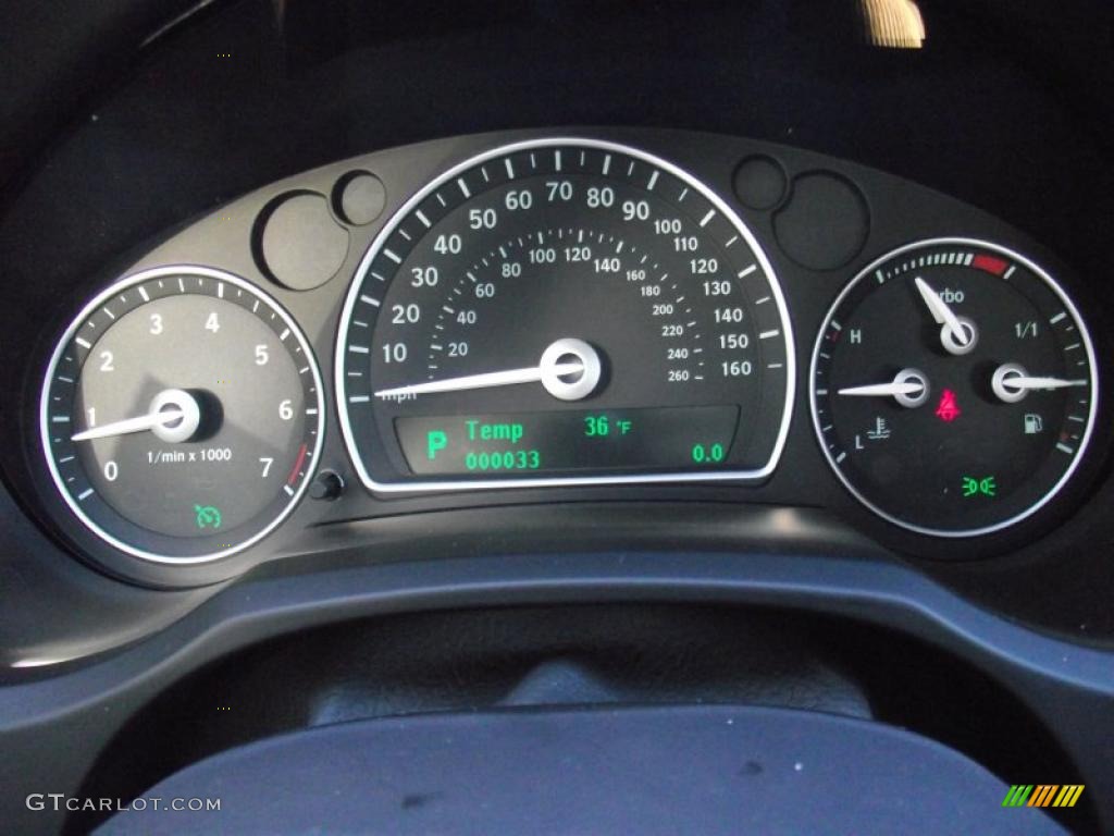 2010 Saab 9-3 Aero Sport Sedan XWD Gauges Photo #45390545