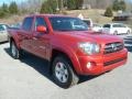 2010 Barcelona Red Metallic Toyota Tacoma V6 SR5 TRD Sport Double Cab 4x4  photo #1