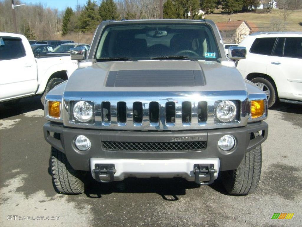 Boulder Gray Metallic 2008 Hummer H3 Standard H3 Model Exterior Photo #45390789