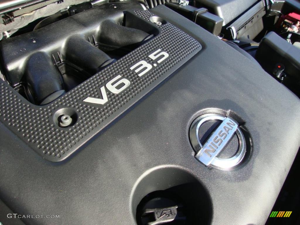 2007 Altima 3.5 SE - Super Black / Charcoal photo #9