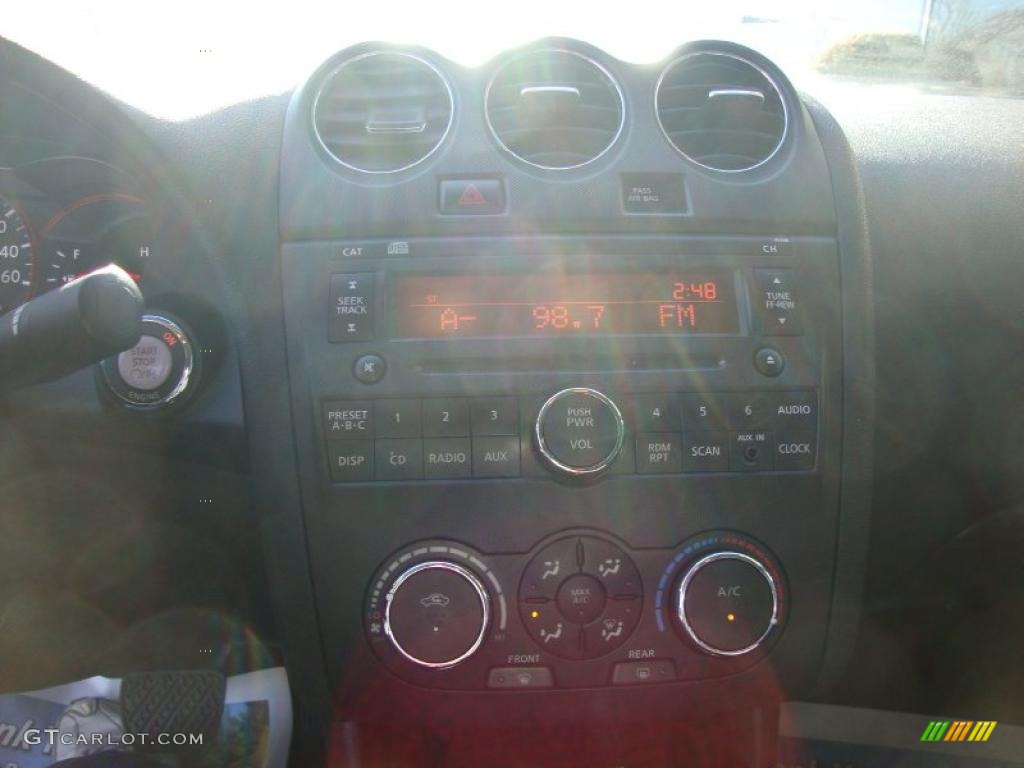 2007 Altima 3.5 SE - Super Black / Charcoal photo #15