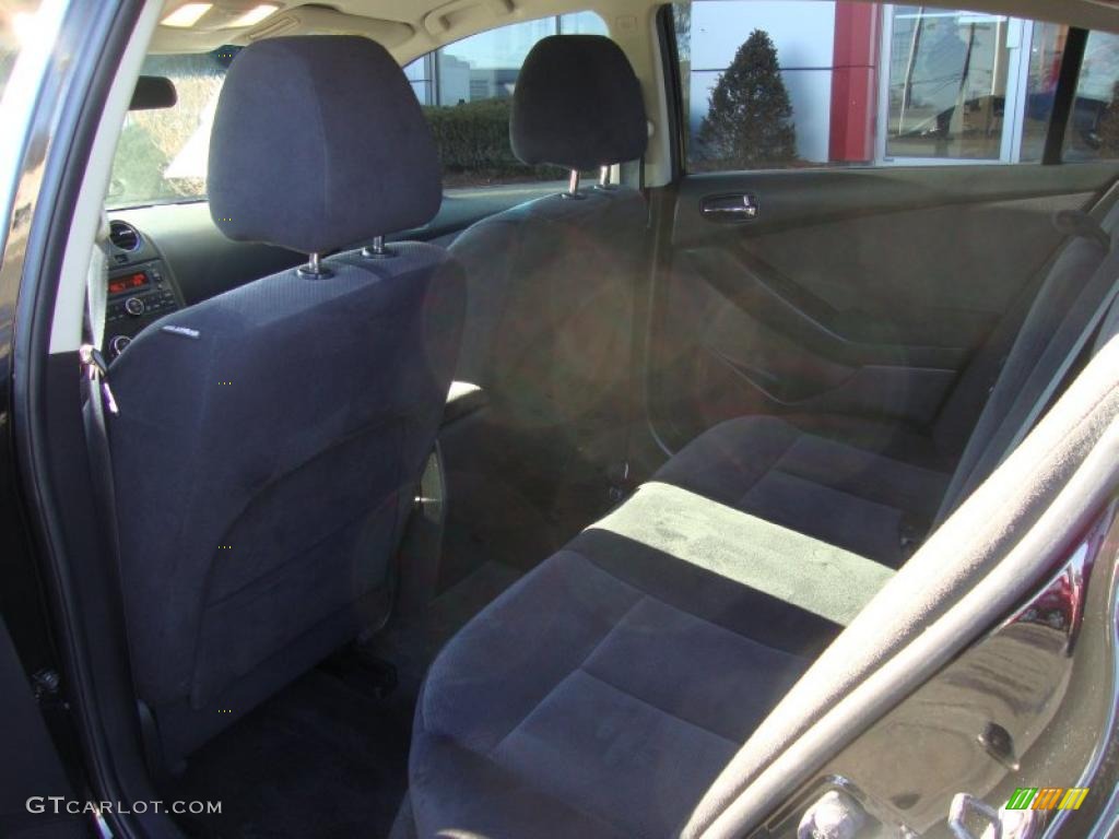 2007 Altima 3.5 SE - Super Black / Charcoal photo #19