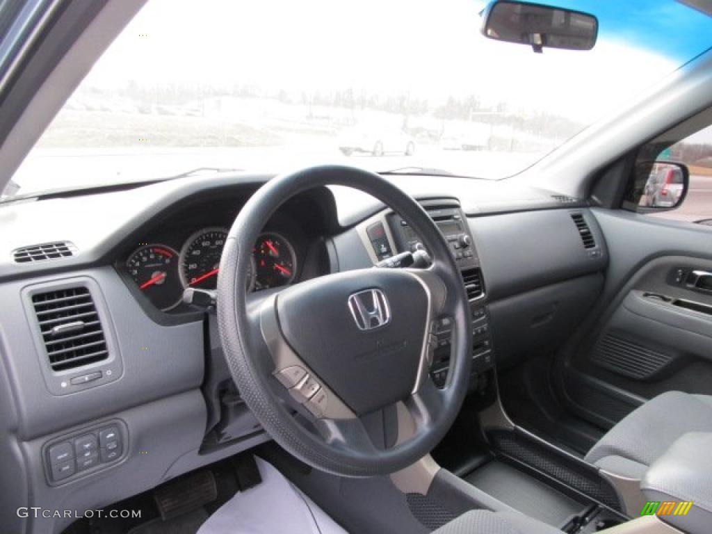 2008 Pilot Special Edition 4WD - Steel Blue Metallic / Gray photo #13