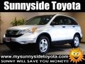 2010 Alabaster Silver Metallic Honda CR-V LX AWD  photo #1