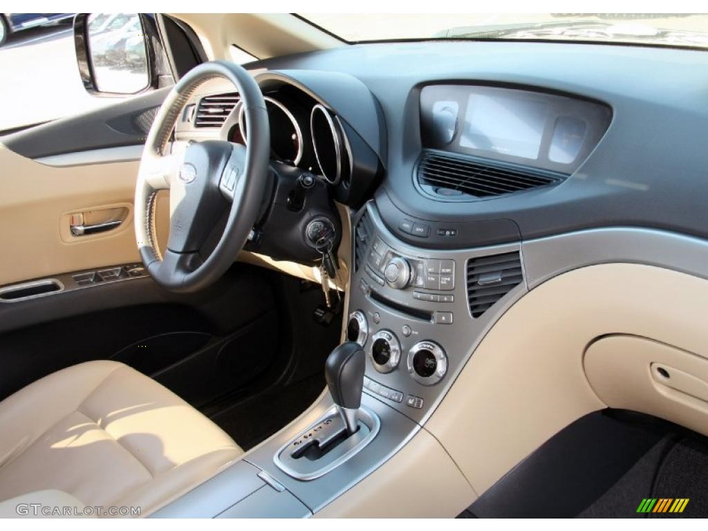 Desert Beige Interior 2009 Subaru Tribeca Limited 5 Passenger Photo #45400182