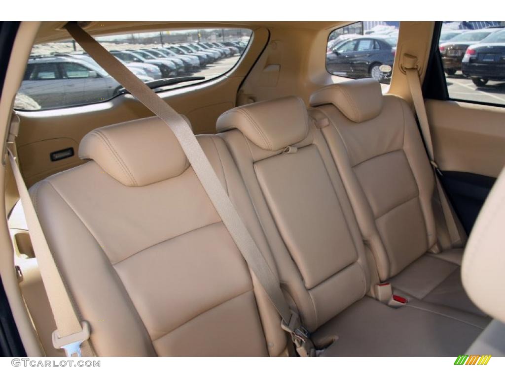 Desert Beige Interior 2009 Subaru Tribeca Limited 5 Passenger Photo #45400282
