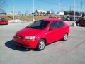 Victory Red - Aveo LS Sedan Photo No. 11