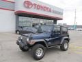 2004 Patriot Blue Pearl Jeep Wrangler X 4x4  photo #1