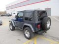 2004 Patriot Blue Pearl Jeep Wrangler X 4x4  photo #4