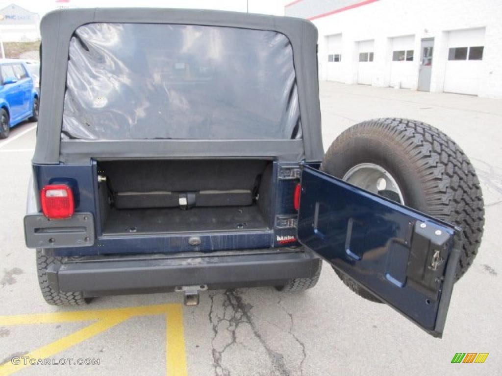 2004 Wrangler X 4x4 - Patriot Blue Pearl / Dark Slate Gray photo #6
