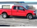 Bright Red - F150 XLT SuperCab 4x4 Photo No. 1