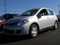 2010 Brilliant Silver Metallic Nissan Versa 1.8 S Hatchback  photo #1