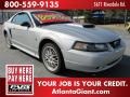 2003 Silver Metallic Ford Mustang V6 Coupe  photo #4