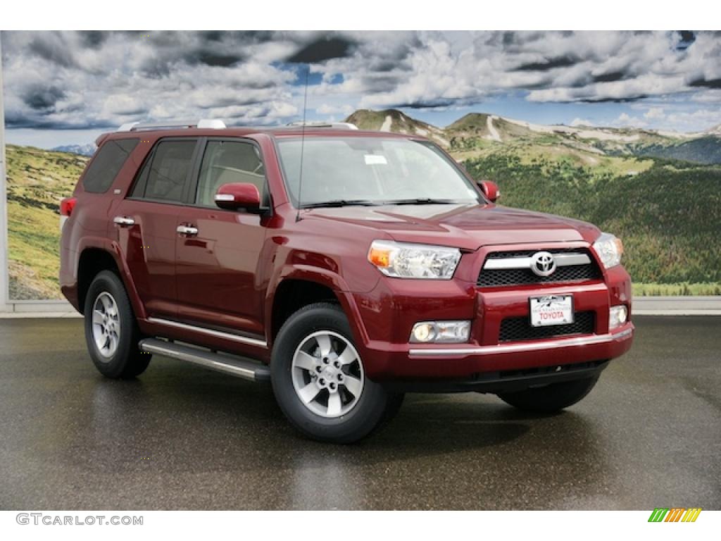 Salsa Red Pearl 2011 Toyota 4Runner SR5 4x4 Exterior Photo #45404492