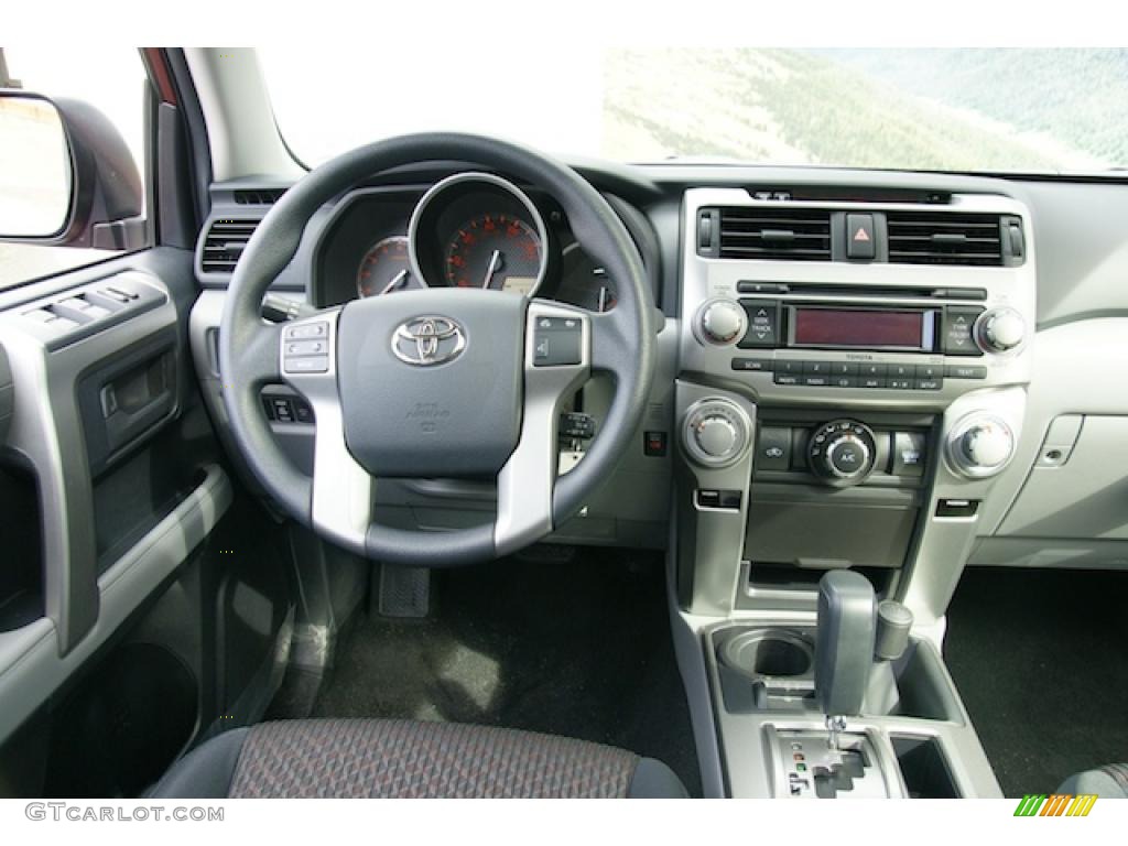 2011 Toyota 4Runner SR5 4x4 Graphite Dashboard Photo #45404585